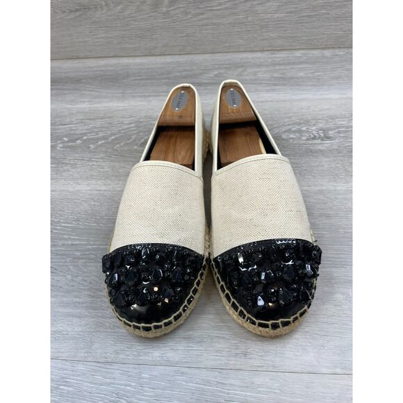 Circus By Sam Edelman Loretta Women's Espadrille Flat 10 Beige Comfort Shoes - Picture 2 of 10